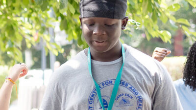 Jacob at Wendt Center Camp Forget Me Not